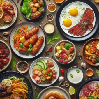 Pork Laab with Egg
